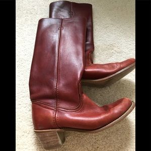 Beautiful mahogany Frye American Classics boots